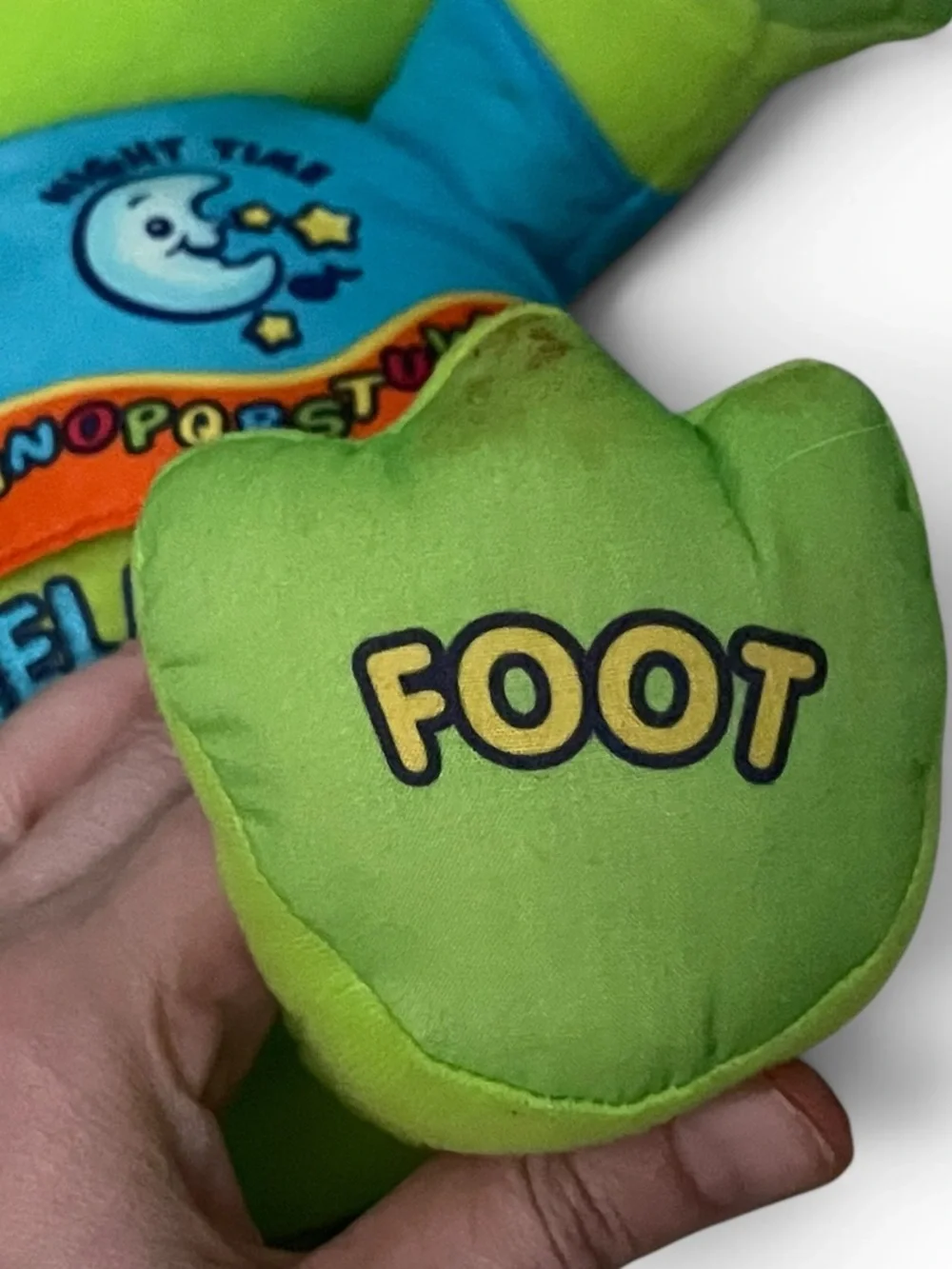 Vintage LeapFrog Learning Baby Tad Plush Interactive Talking Frog Toy Works